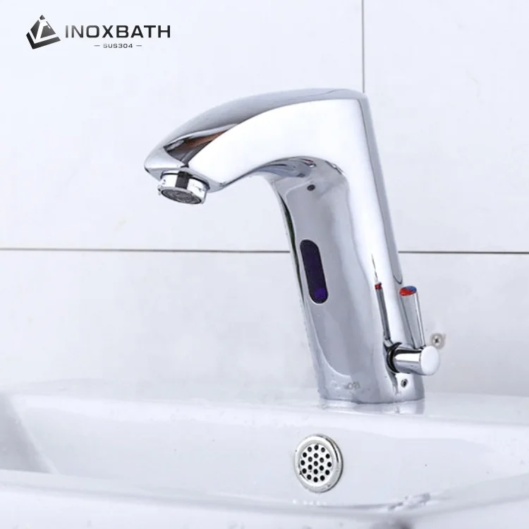 Hands free faucets bathroom touchless intelligent water save tap automatic smart sensor bathroom faucet