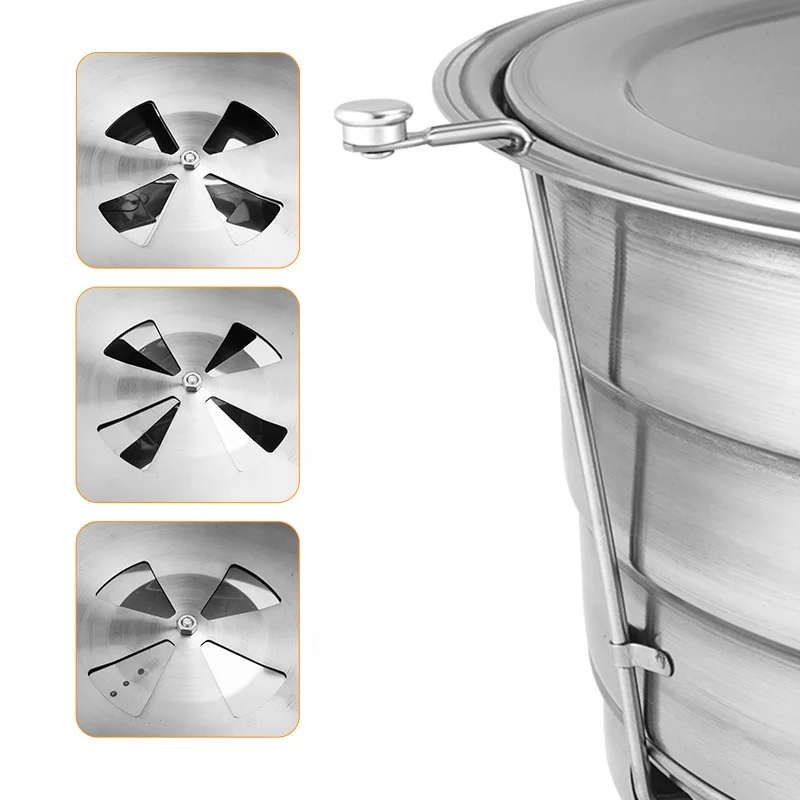 Best Selling Korean Bbq Grill Commercial Tabletop Charcoal Grill Korean Grill 400mm Large Custom Baking Pan Oven For Restaurants