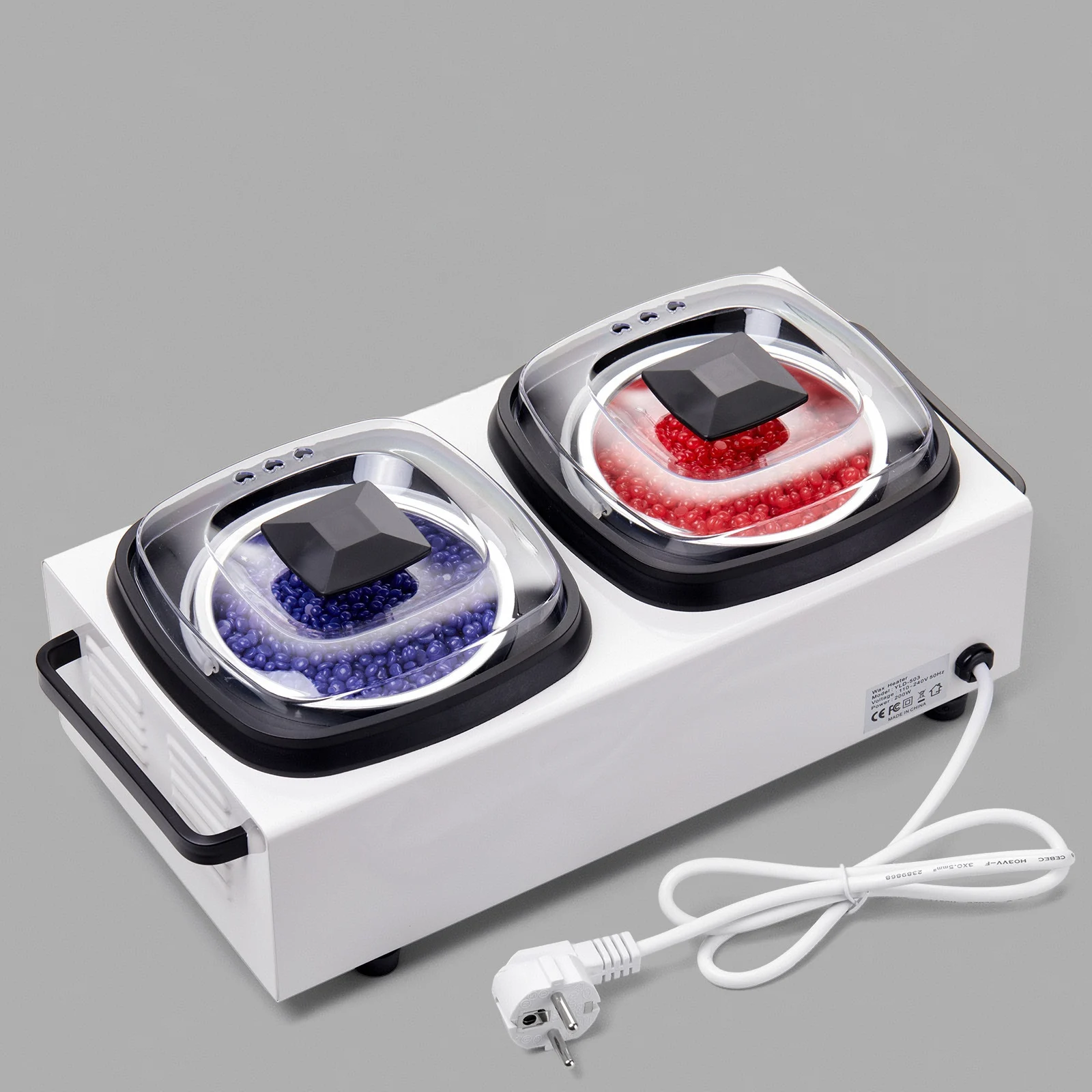 manufacturer double wax warmer professional double pot heating paraffin wax beads heater warmer for private label