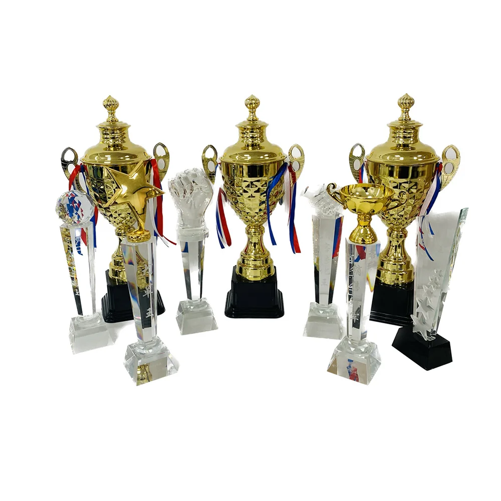 Golden Ball Golden Boot Football Trophy Winner Cup Trophy Resin Crafts Ballon Trophies