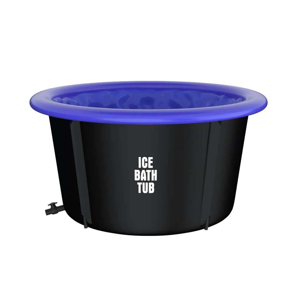OEM wholesale Inflatable Ice Bath Portable outdoor Pvc Inflatable Folding Adult Ice Bath Tub Inflatable Ice Bath Tub logo