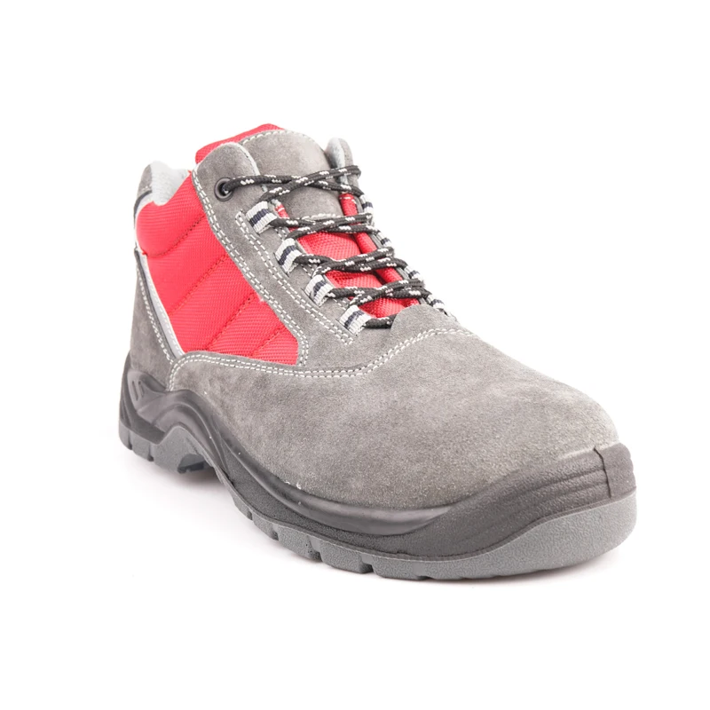 Suede leather wok shoes steel toe shoe  anti-slip high-quality customize safety shoes