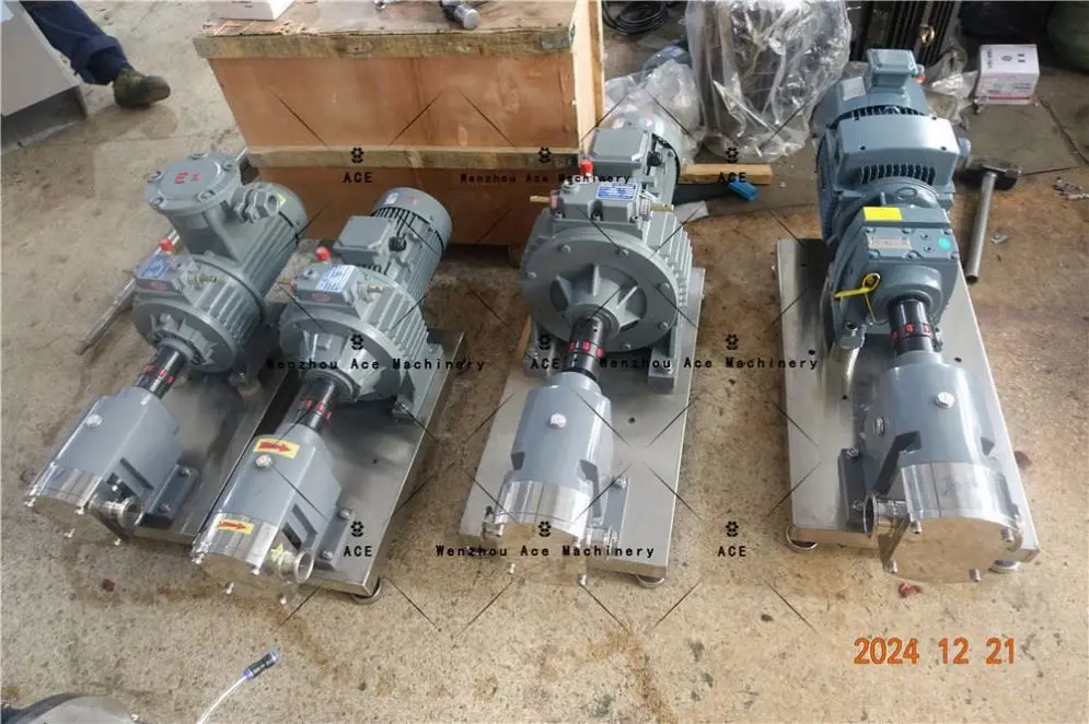 Sanitary Inline Emulsify Mixer Pump High Shear Homogenizer Pump