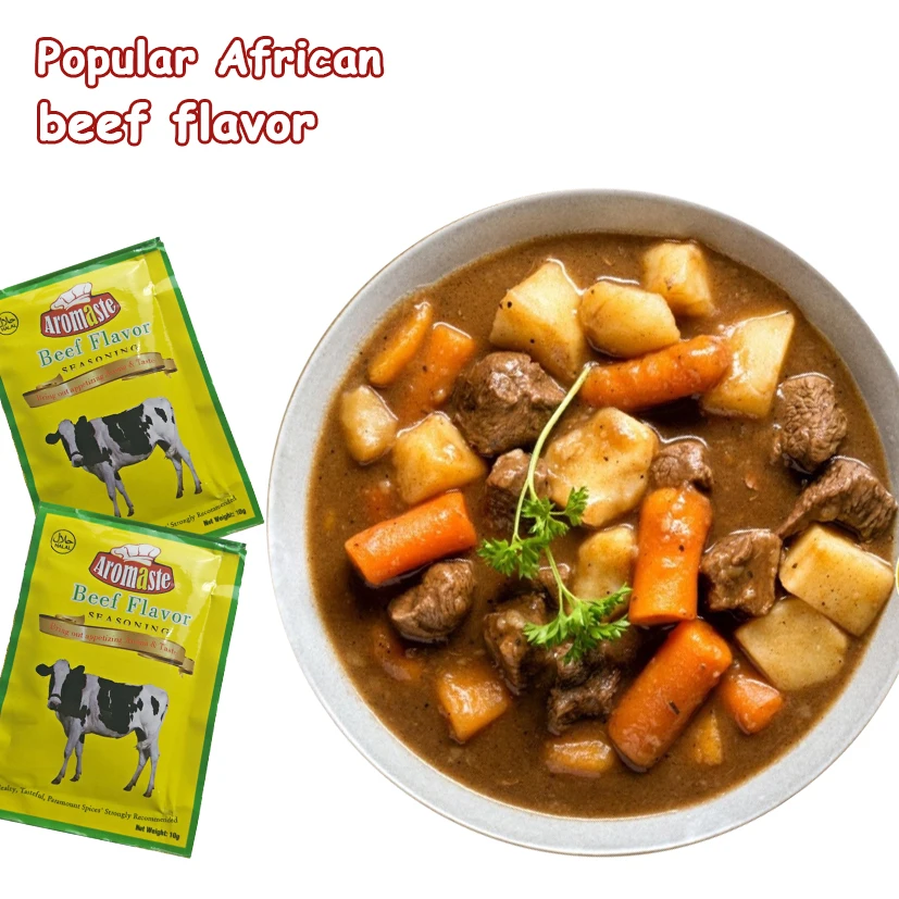 Chinese Factory Halal Beef Powder with 10g/50g/100g