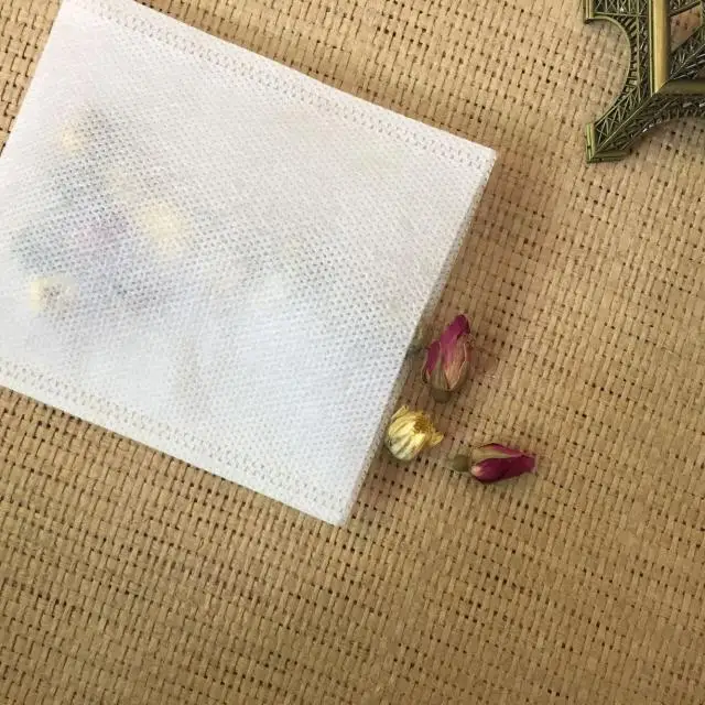 7*9cm Heat-Sealing Non-Woven Fabrics Biodegradable Empty Custom Shape Tea Bag