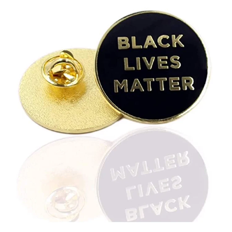 Новое поступление, недорогая индивидуальная эмалированная заколка для лацканов Black Lives, производитель из Китая