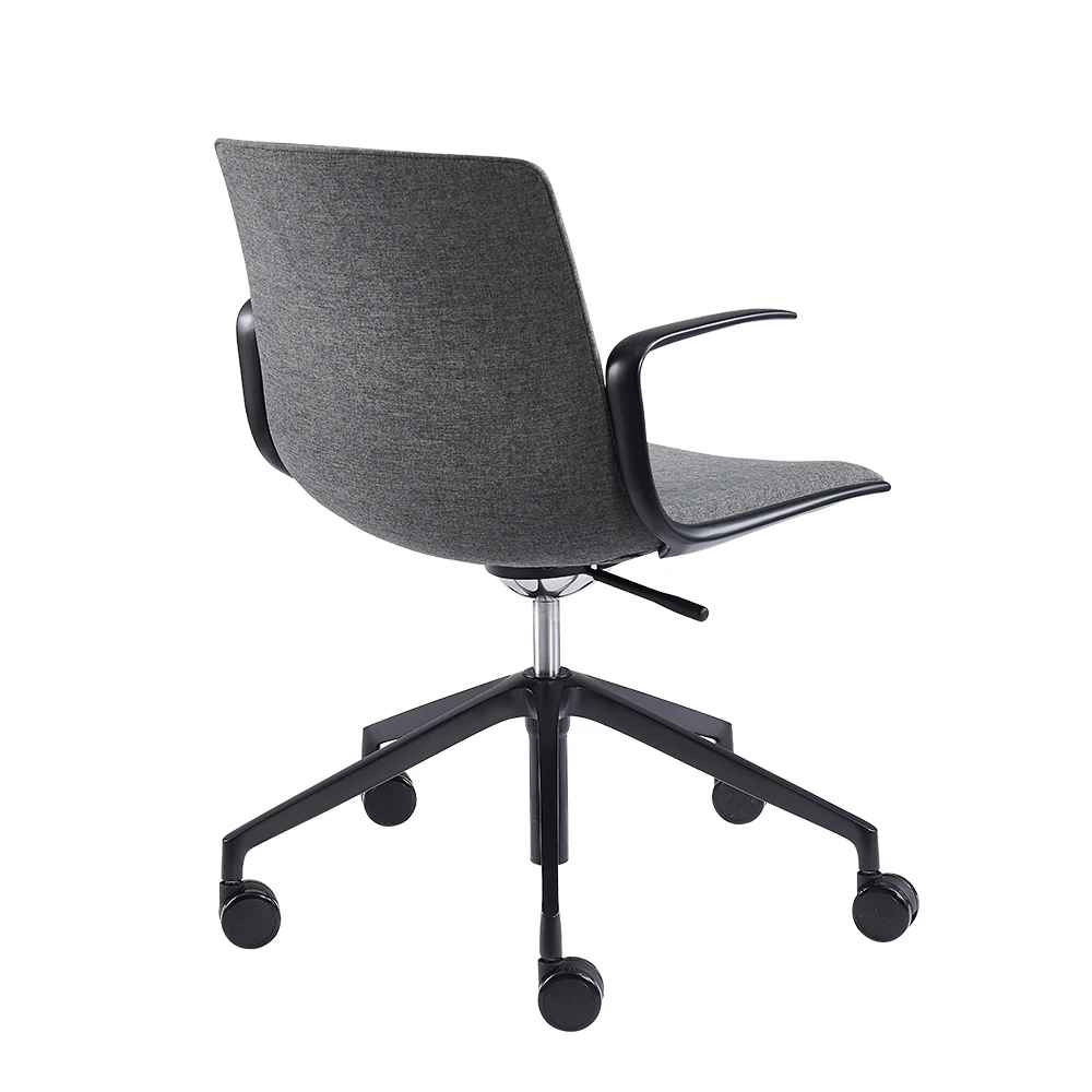 
Exquisite Workmanship Adjustable Luxury Ergonomic Office Wheel Chair With Aluminium Armrest 