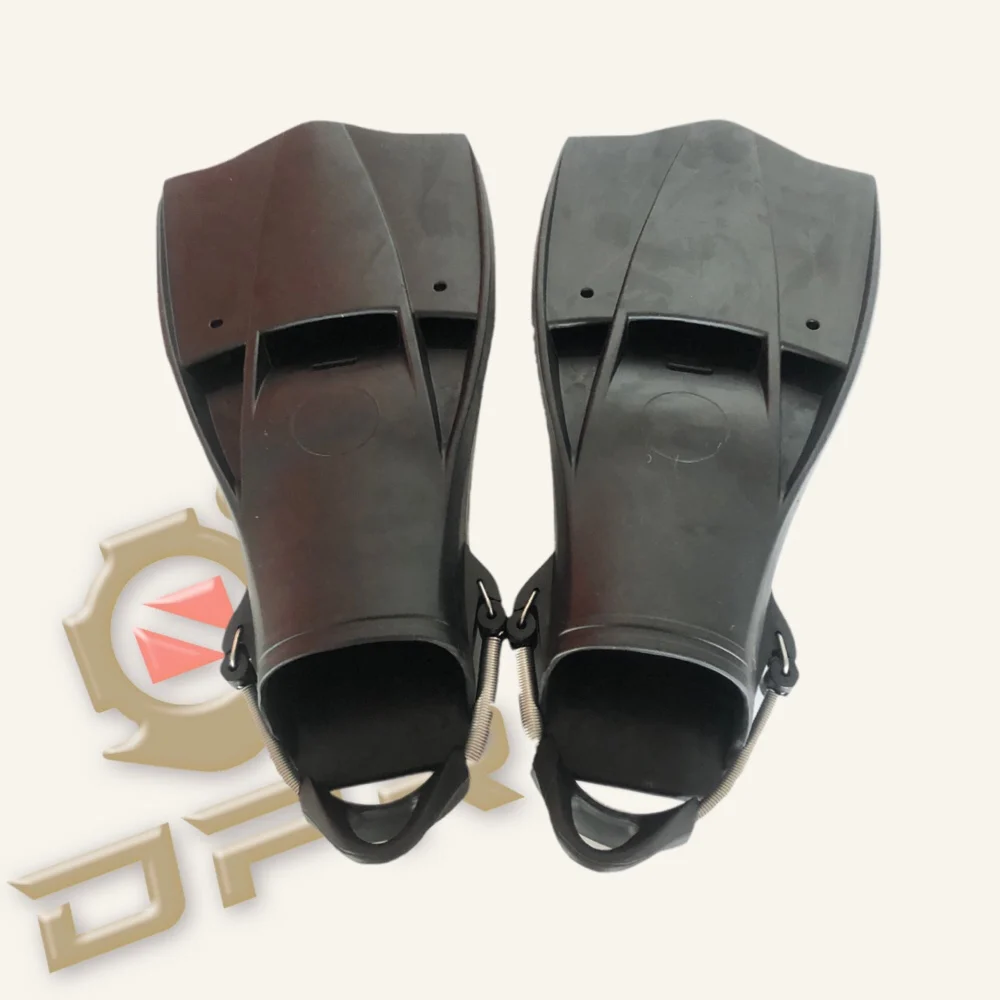 DPR Brand Solid Rubber material Technical Scuba Diving Fins with ABS strap