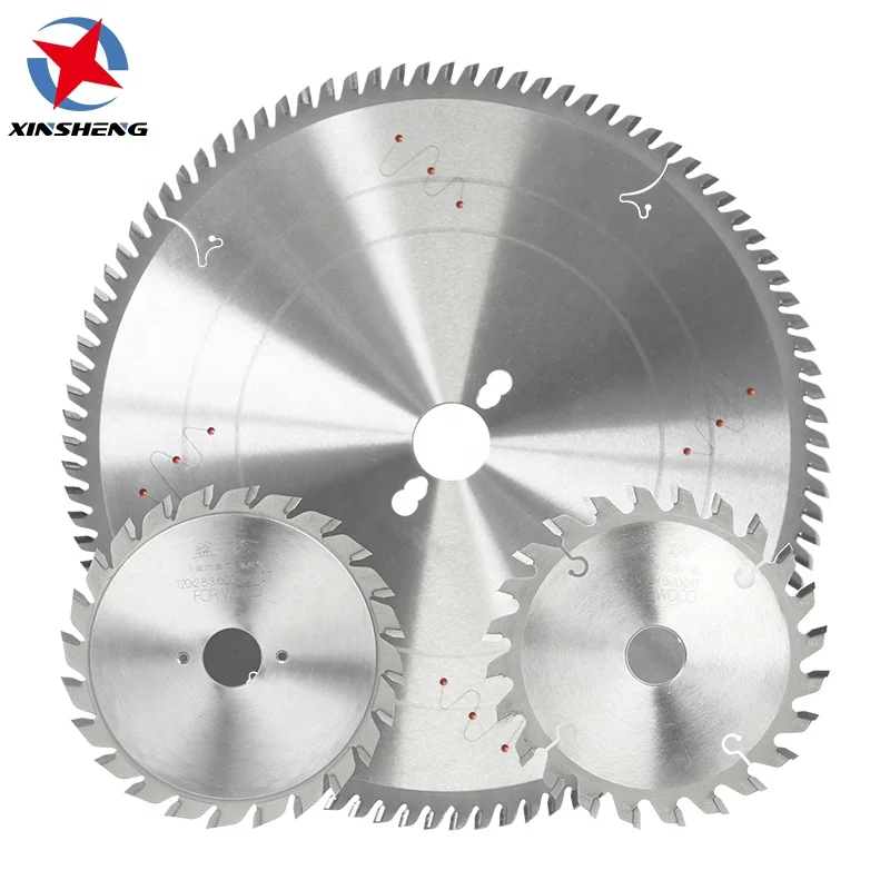 300*30*72T+120*2.2*20/22*12T+12T Panel Sizing Saw Blade Set For Cutting MDF HPL And Various Veneer Panels
