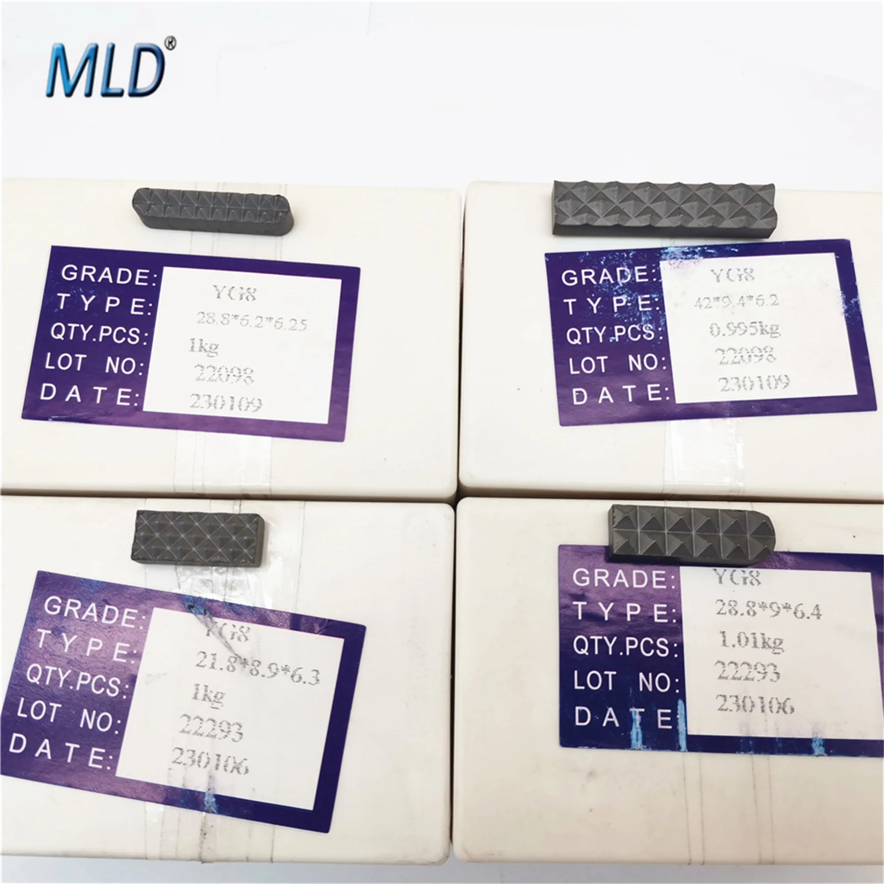 TUNGSTEN CARBIDE CHUCK BOLYES TYPE 28.8X9X6.4MM