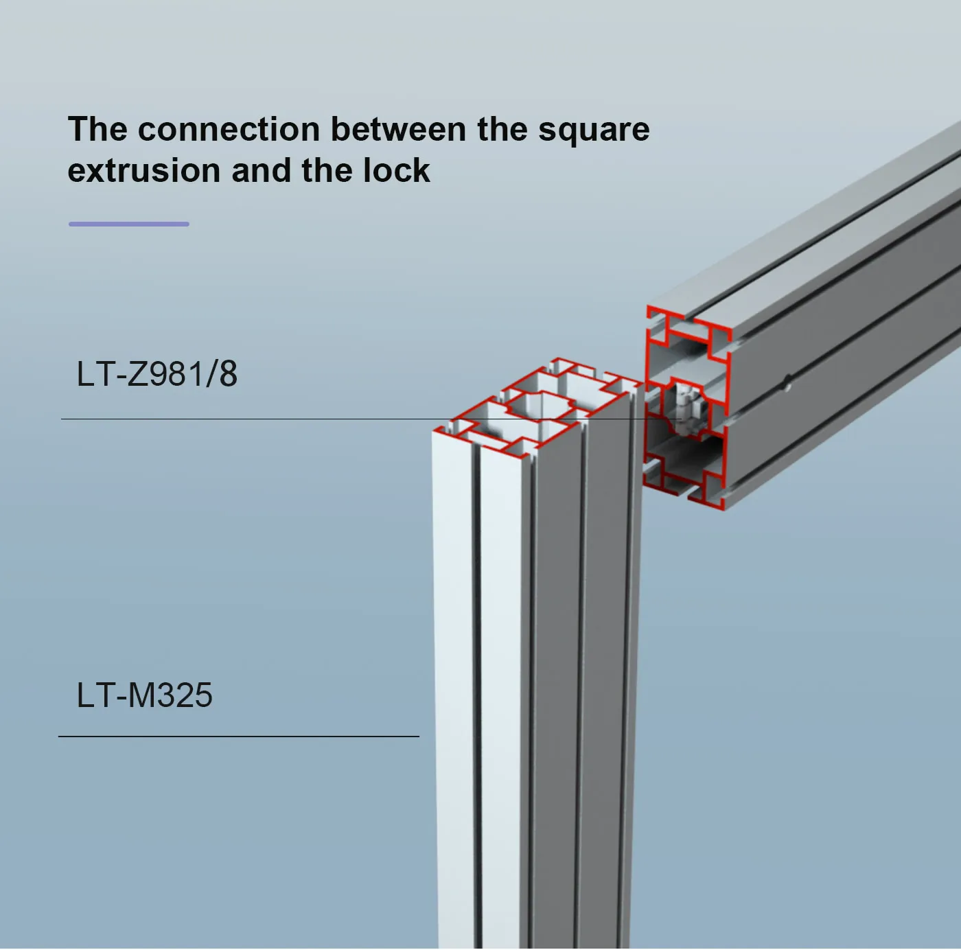 40*80MM Aluminum Profile Exhibition Stand booth Beam Extrusion with 4.3mm grooves suitable for Germany system