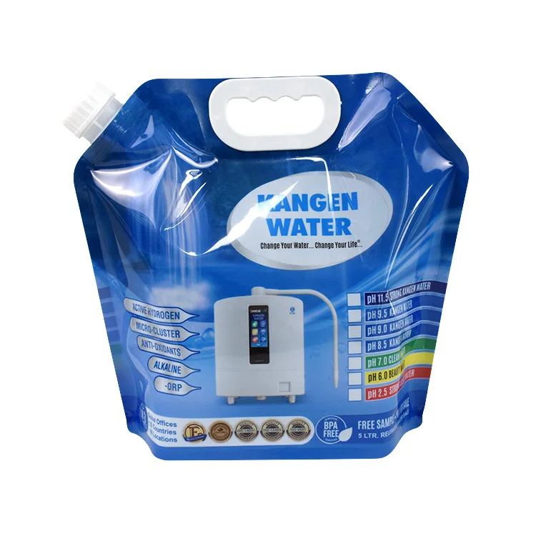 2024  New Arrival BPA Free 5L Portable Kangen Drinking Water Bag