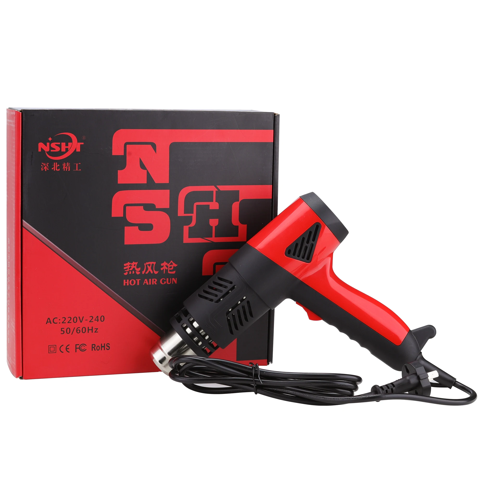 2000W High Performance Hot Air Gun SG-1004E Heating Air Blower Industrial Adjustable Temperature Electric Heat Gun Customizable