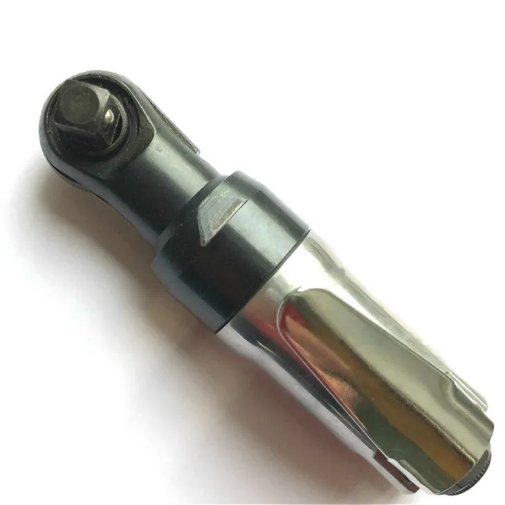 3/8 In. Mini Air powered palm ratchet wrench for reaching tight spaces 0.9 lb slim design Secure spring ball lock