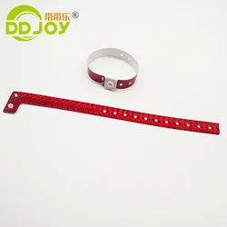 Новинка 2022, рекламный товар, голографический браслет, пластиковый голографический браслет размера для взрослых для фестиваля