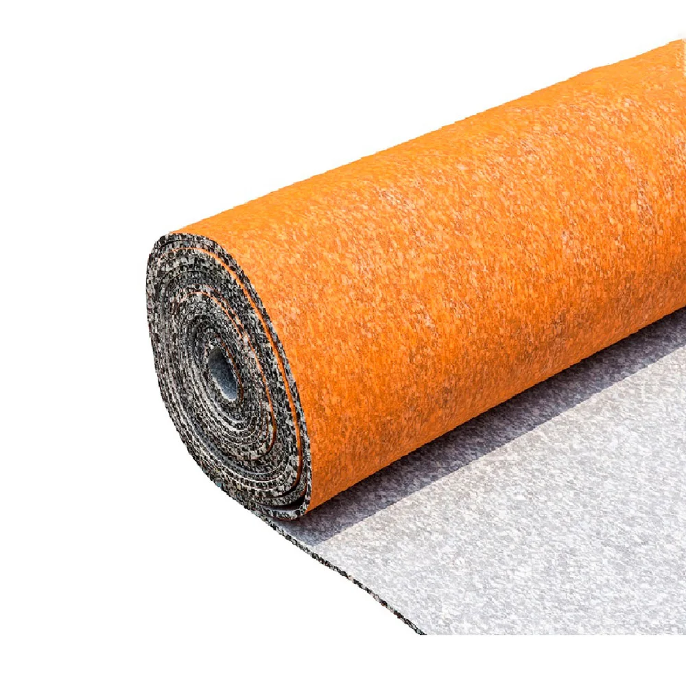 Soundproof wall to wall 11mm recycled flame retardant sponge moisture proof carpet underlay