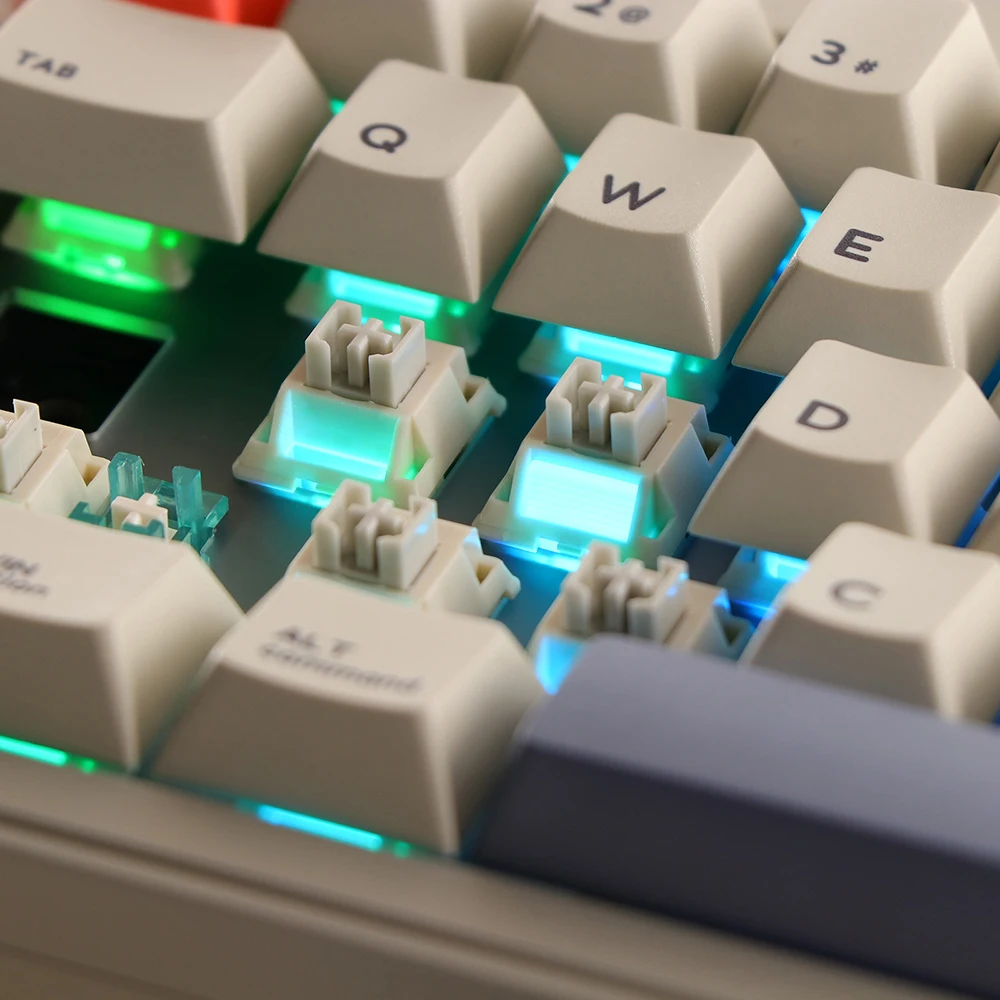 Cigoo V65 клавиатура 65% пользовательская Горячая Съемная Алюминиевая CNC Корпус Прокладка крепление Проводная/Беспроводная Механическая игровая