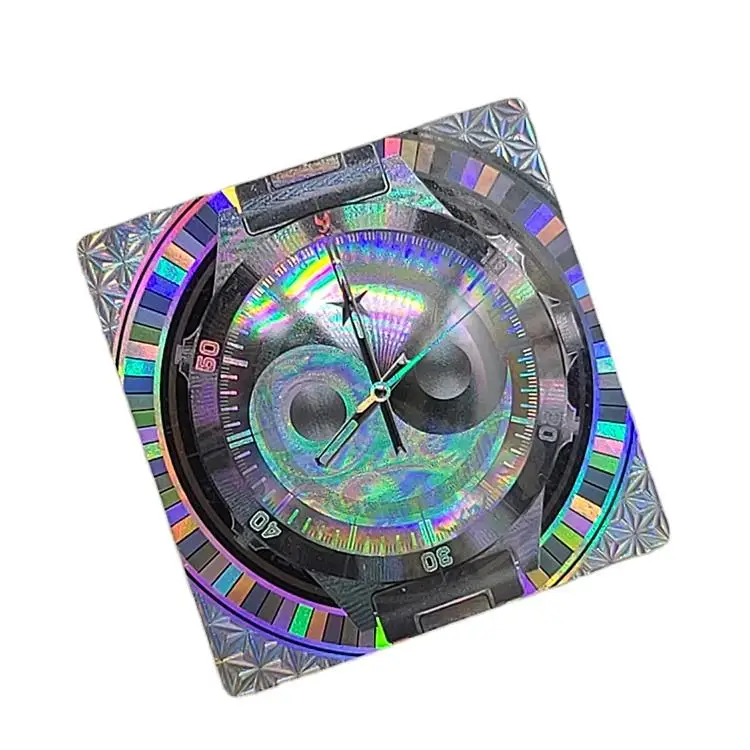 Security Custom Holographic Stickers Label Anti Fake Self Adhesive Custom Hologram Sticker