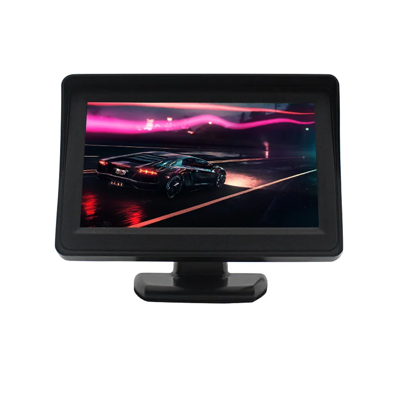 High Quality  Reversing Parking Display 4.3inch Car Monitor for Car Truck Bus