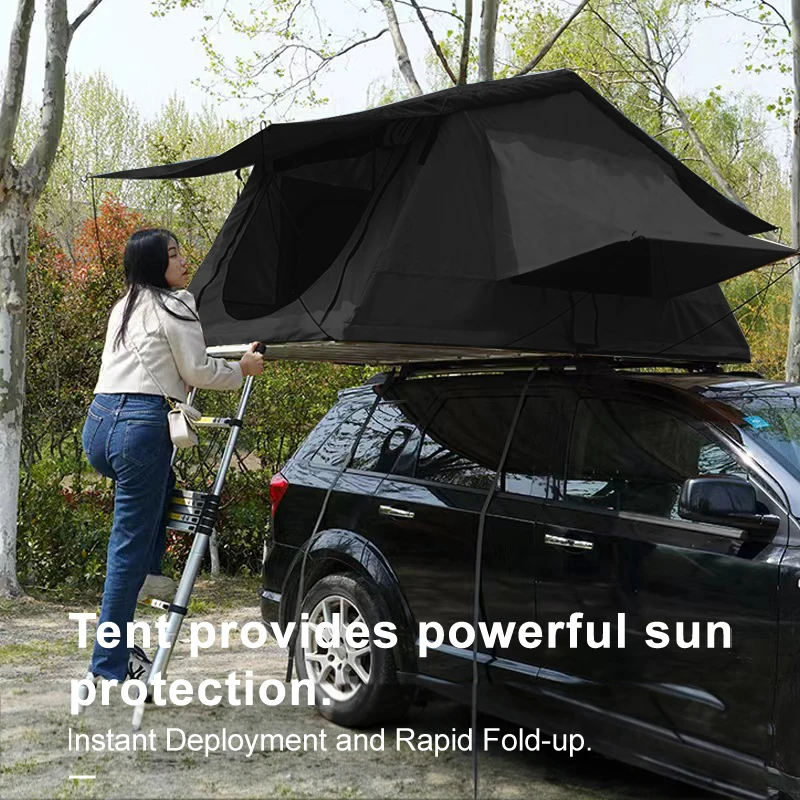 Easy to Set Up Camping Waterproof Car Roof Top Tent For SUV Trucks Cars Jeep