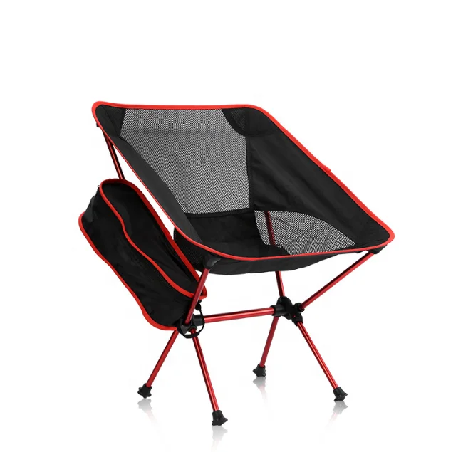 
Outdoor Portable folding Soft Seat Compact Lightweight BBQ camping Fishing Beach Foldable Moon chair 