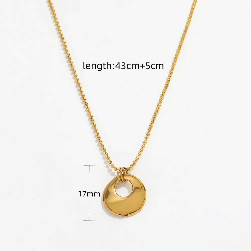 Joolim ювелирные изделия Позолоченные Классические сирены Кулон Бусы цепочка ожерелье из нержавеющей стали оптом