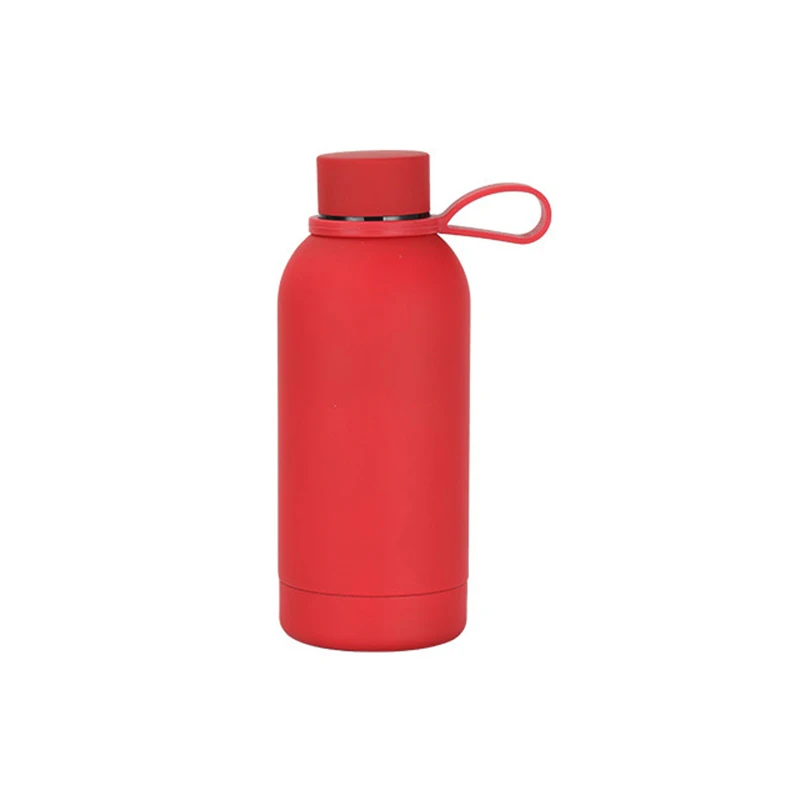 Smooth Matte Colored Stainless Steel Several lids Sports Thermal Drink Bottle Custom LOGO Stock Vacuum Flasks Thermoses