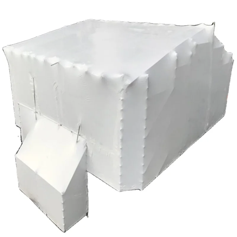 ldpe plastic waterproof flame retardant scaffolding building white shrink wrap for  protection 12 mx30mx230mic