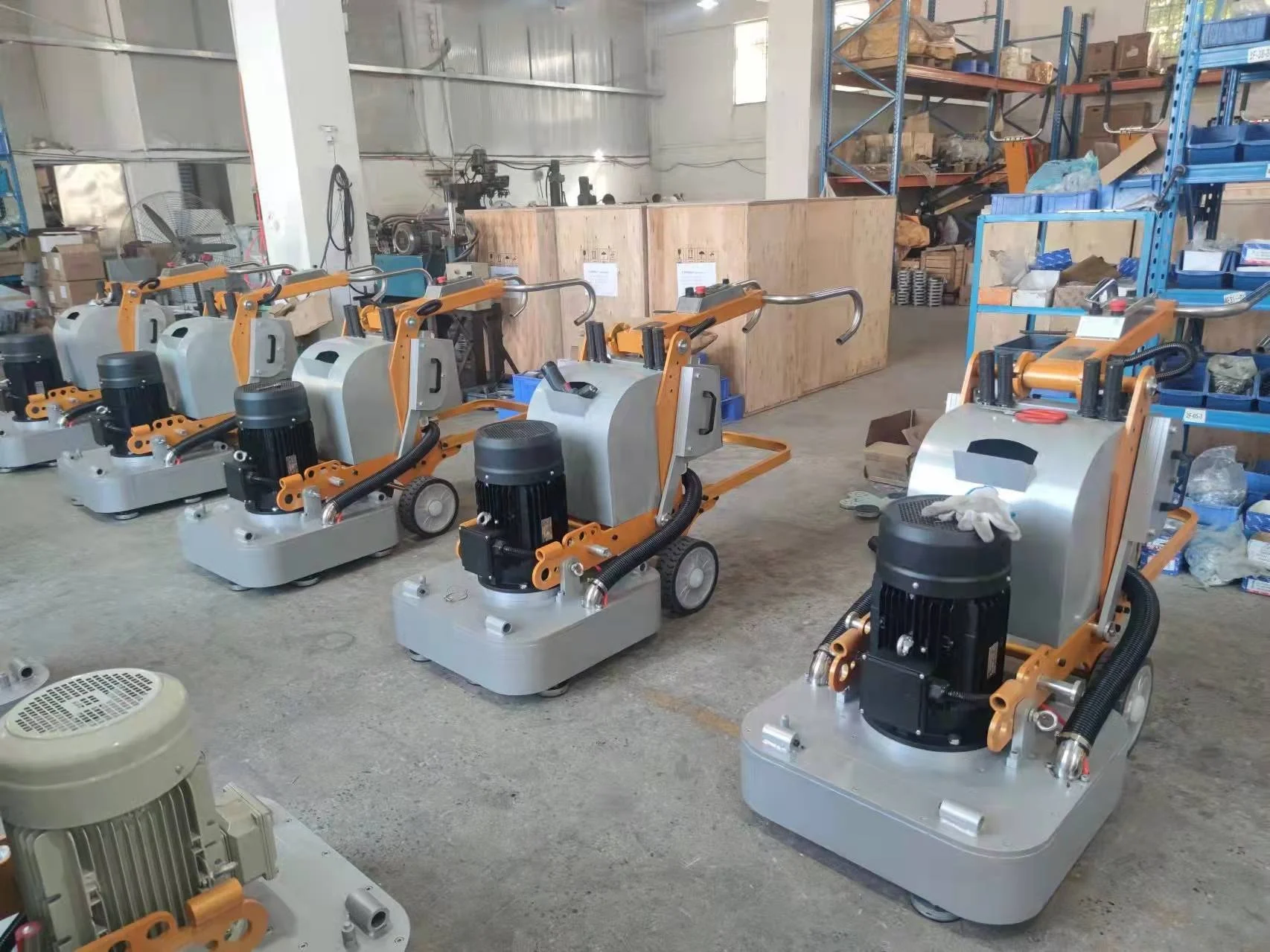 380V 11KW 650mm Marble Granite Floor Polishing Machine Terrazzo Epoxy Concrete Floor Grinding Machines