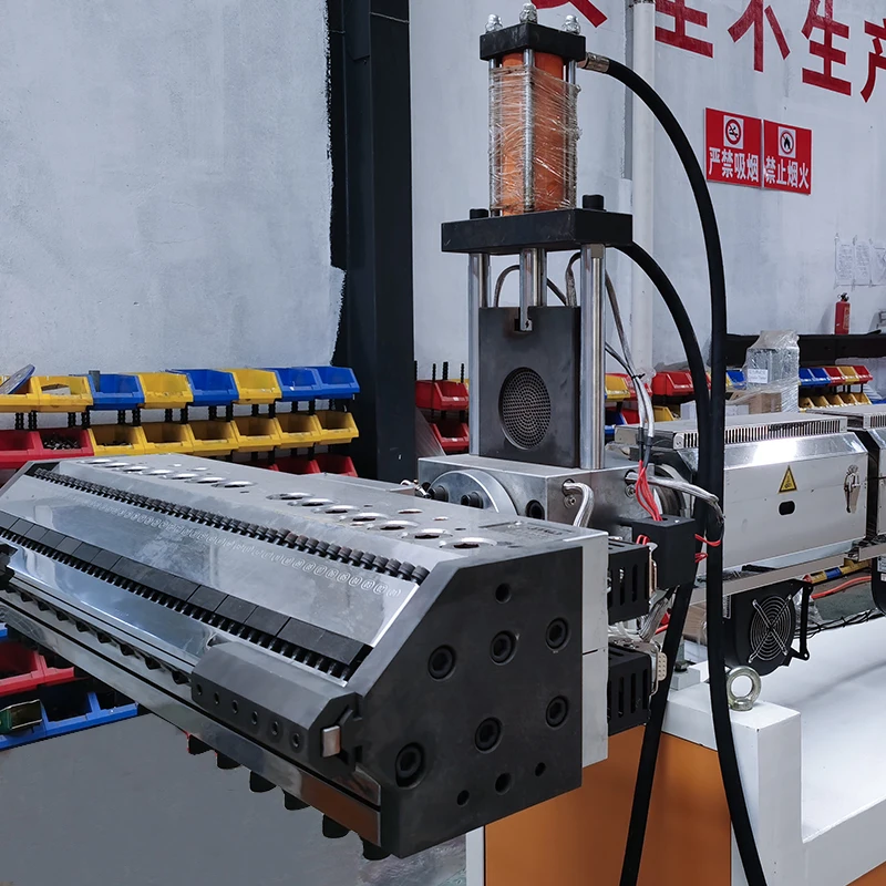 thermoforming vacuum  tableware PLA PBAT corn starch one step forming fast food lunch box production line