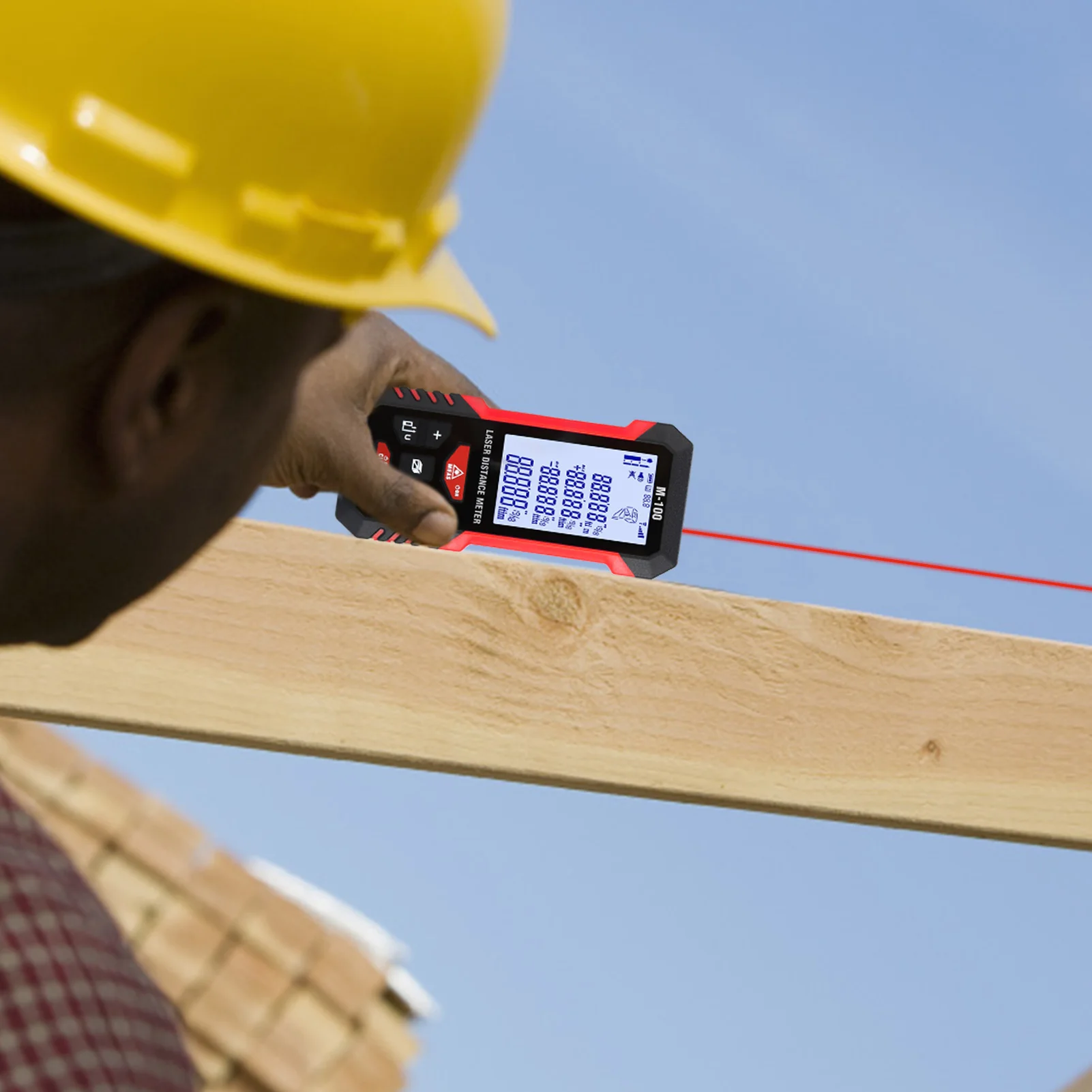 2021 Китай завод оптовая продажа новый дизайн DIY Профессиональные строительные инструменты цифровой лазерный дальномер с CE GS EN60825