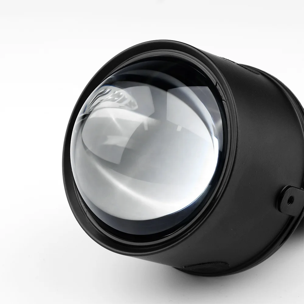 Auto Lighting System 3 Inch Car LED Fog Light High Low Beam 75W Bi LED Projector Lens White Car Headlights