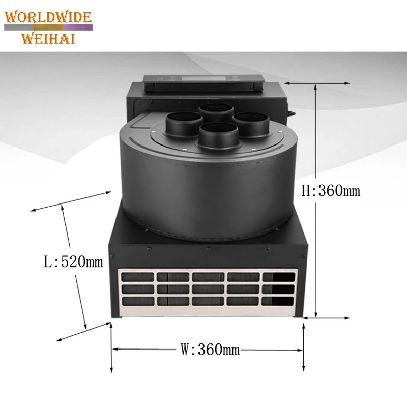 Stainless Steel Korean Restaurant Lifting Hot Pot Stove Manufacturer Wholesale Price Smokeless Barbecue Table