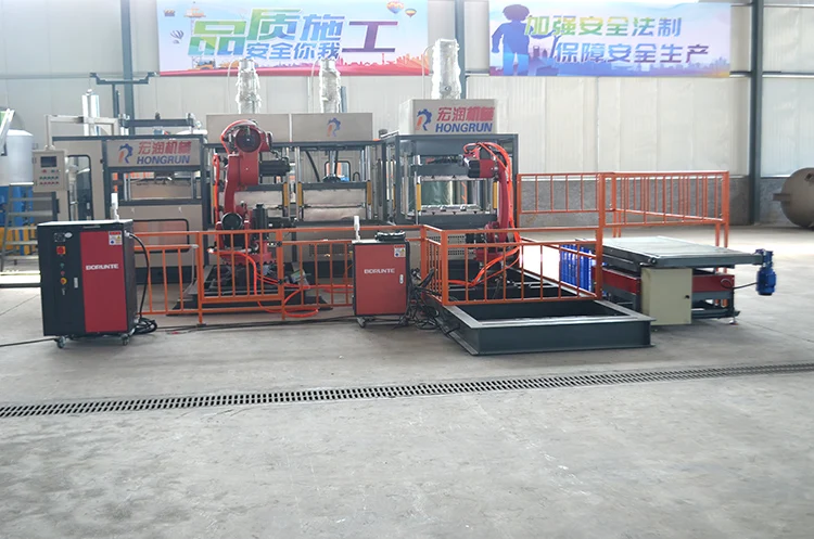 Машина для производства бумажных ланч-боксов