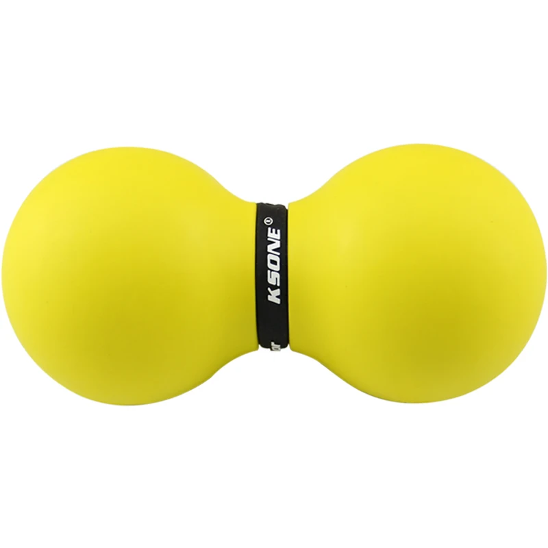 Double Peanut Massage Ball natural rubber Fitness Ball lacrosse massage ball foot massage