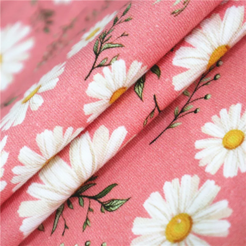 
Детская трикотажная эластичная ткань из лайкры и хлопка 