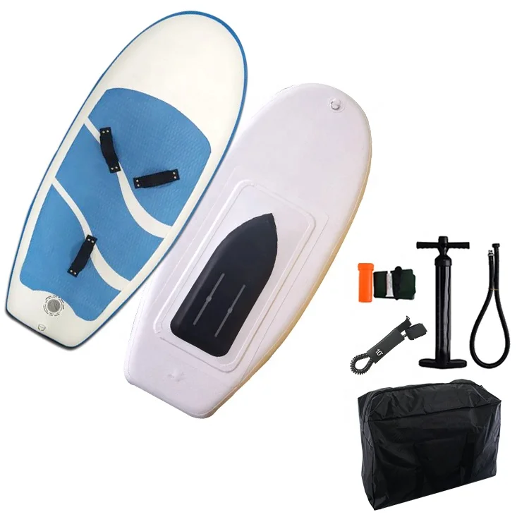 Latest design inflatable foil board hydrofiol surfboard inflatable wing foil board