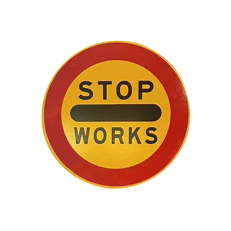 CambodiaHighway Signs High Post Sign Road Traffic Control Reflective Traffic Warning Sign