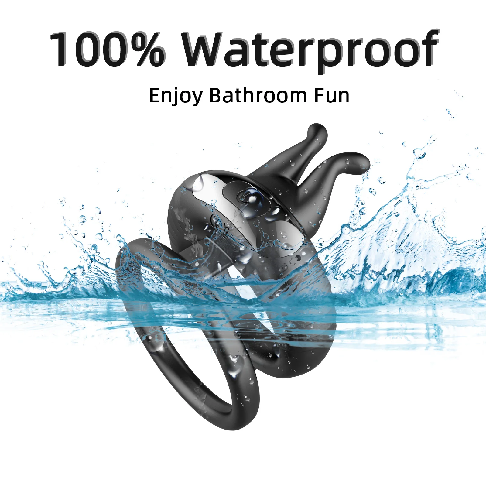 Hot Selling Silicone Male Cock Ring Delay Ejaculation APP Control Penis Ring Vibrator Toys For Man