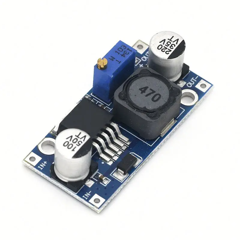 LM2596S DC-DC buck power module 3A Adjustable buck module Voltage regulator 24V to 12V 5V 3V LM2596