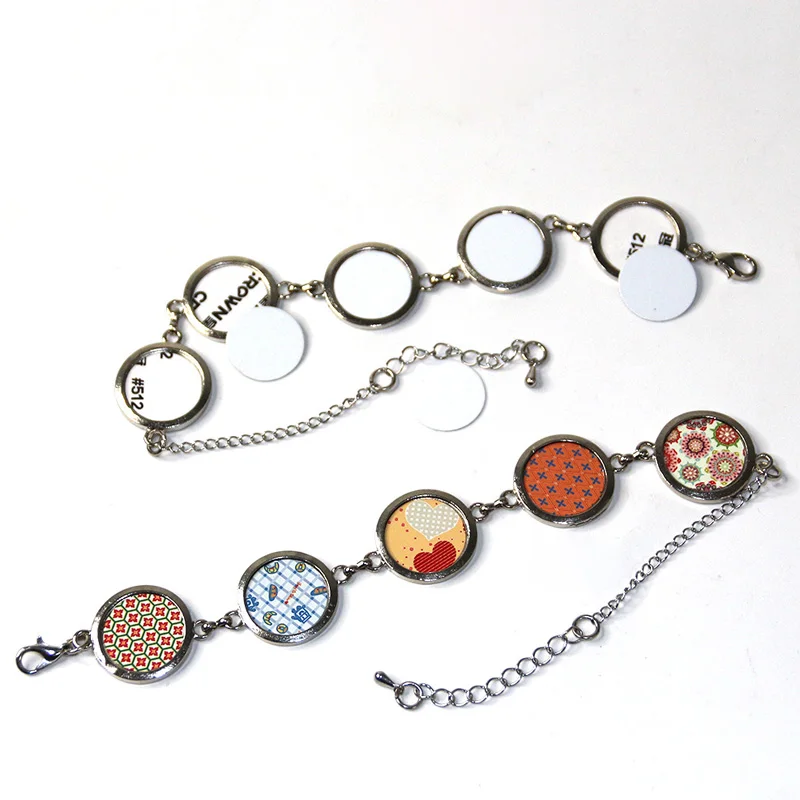 Photo Sublimation Bracelet Blank Jewelry Charms Bracelets For Sublimation Bracelet hand chain custom printing