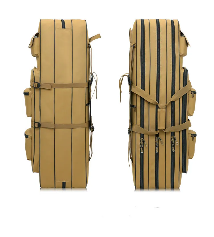 1.2 M 1 M FISHING ROD PACK THREE LAYER WATERPROOF DOUBLE SHOULDER FISHING SEA ROD FISHING TACKLE PACK