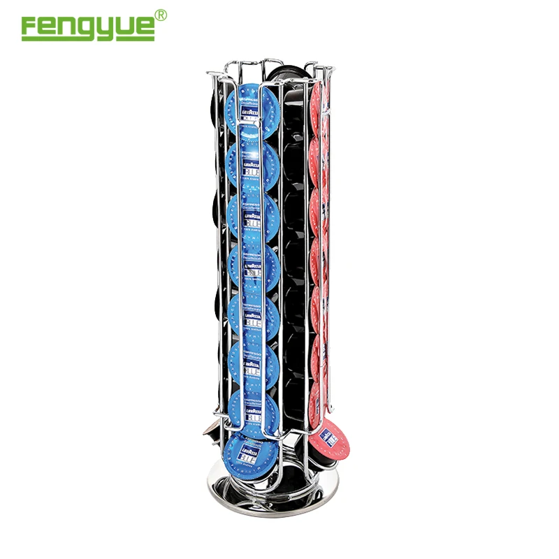 Kitchen Used Lavazza Blue 32 Pcs Rotary Coffee Capsule Holder/Display