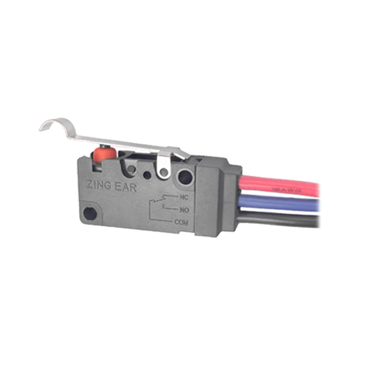 Герметичный микро-переключатель 5E4 T85 Unionwell Zing Ear Max 10A 250V G5W11 SPDT IP67