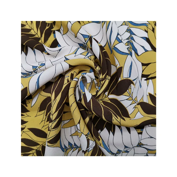 
Digital Printing for garment Pattern Woven Customized Rayon Fabric Wholesale Factory Supplier Floral Print Viscose Fabric 