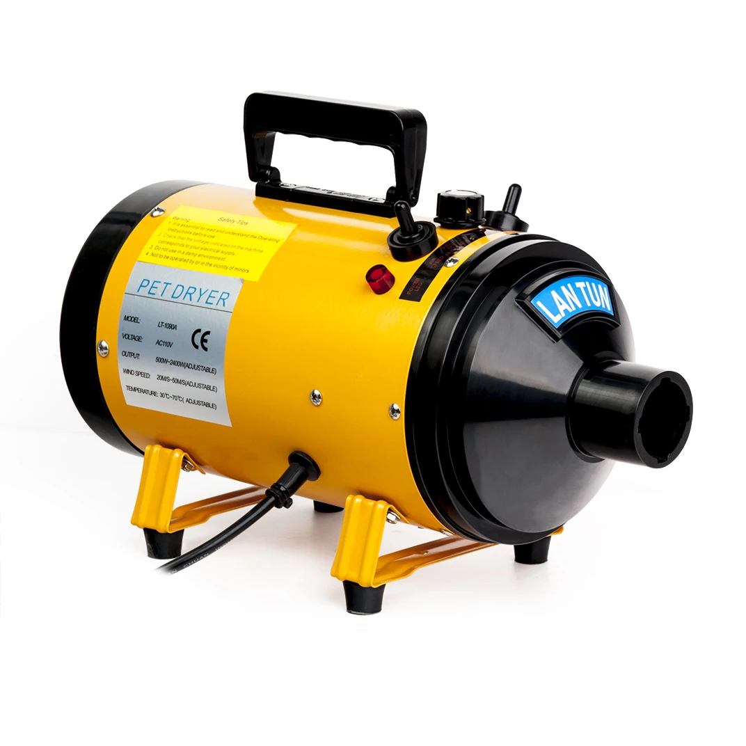 
Lantun 2021amazon top selling the lowest wind speed 15m/s dog grooming hair dryer 