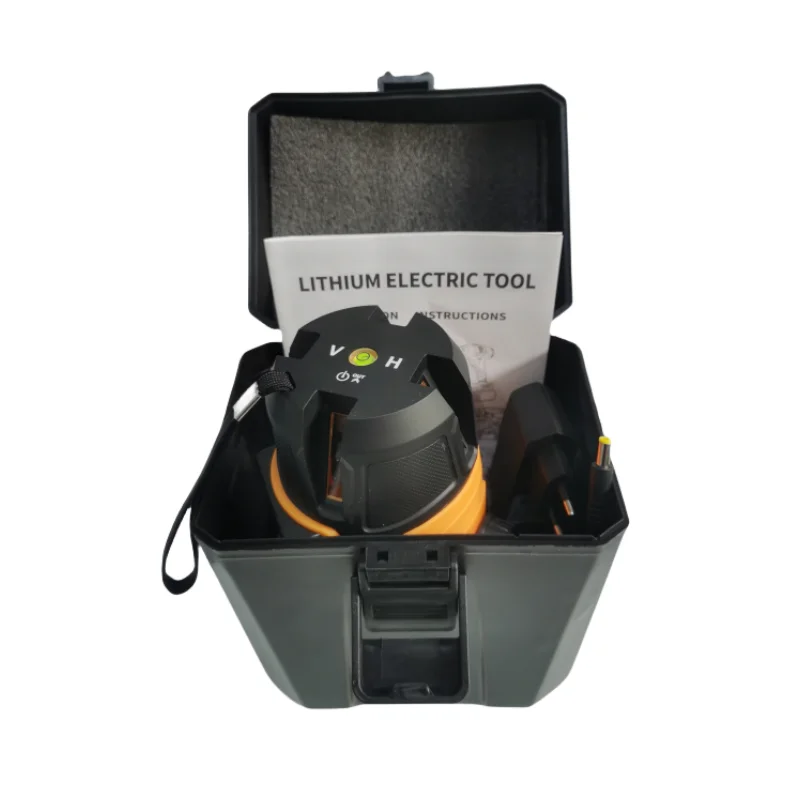 High Quality Laser Level Red Light 5 Lines Strong Light Self Leveling Rotary High Precision Laser Level For Outdoor