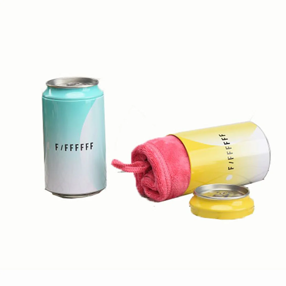Metal Can Beer Shape Tin Box Empty Gift Underwear Sock Tin Packaging Easy Open Tin Tinplate Can