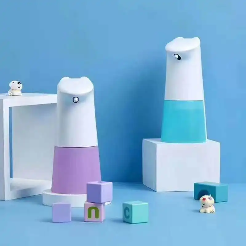 touchless foam hand washer soop dispaneser automatic plastic washing machine with batteries with CE ROSH certification