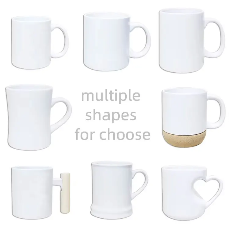 Неглазурованная кофейная кружка с ручкой